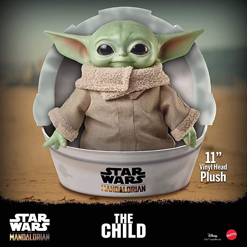 Mattel Gwd85 Star Wars The Child Plush 28cm Baby Yoda The Mandalorian By Mattel Shop Online For Toys In New Zealand
