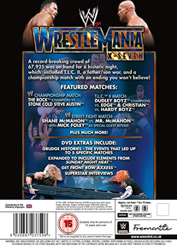 WWE WrestleMania 17 [DVD] by Fremantle Home Entertainment - Shop