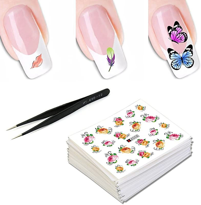 Update 162+ nail art design stickers online ceg.edu.vn
