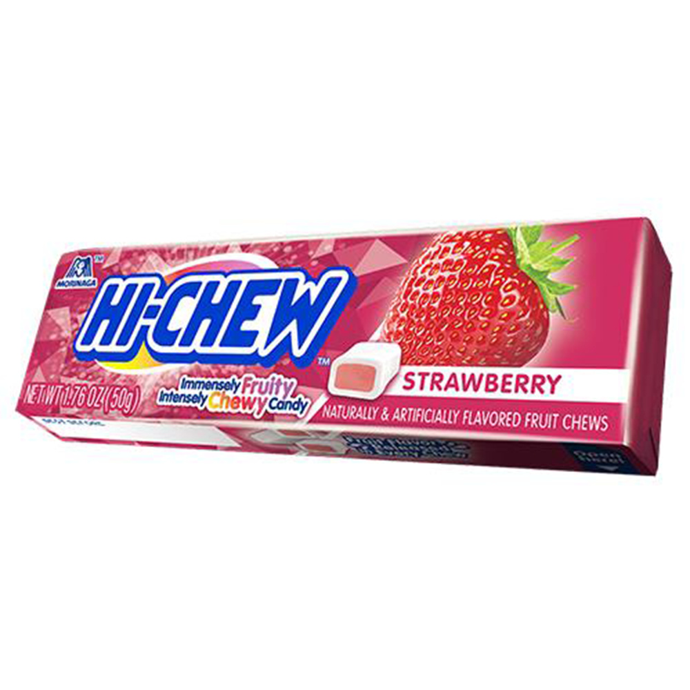 HI-CHEW Strawberry Flavour 12 peices 57g by HI-CHEW - Shop